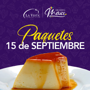 Paquete postres para 15 personas