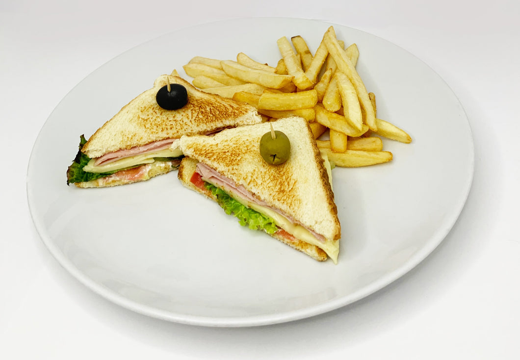 SANDWICH DE JAMON Y QUESO